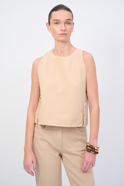 Love My Body Moda Tutkusu Kolsuz Denim Bluz