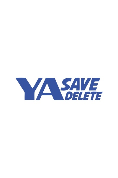 Reysa Tasarım ملصق سيارة Ya Save Ya Delete مقاس 17 × 17 سم باللون الأزرق