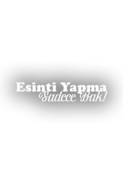 Reysa Tasarım ملصق سيارة من نوع Esinti Making Just Look مقاس 17 × 17 سم باللو...