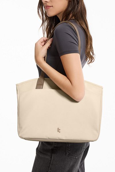 Tomtoc Versatile T23 14 Inch/14L Khaki Tote Bag Laptop Notebook Shoulder Bag - T23S1K1