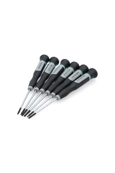 ACE 6-Piece Torx Precision Screwdriver Set Black and Grey