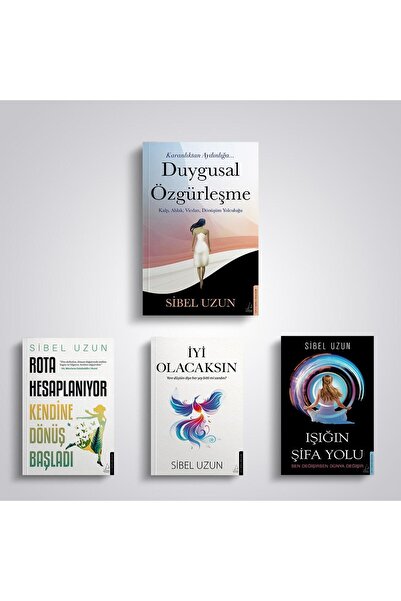 Destek Yayınları Sibel Uzun Kitap Seti - 4 KİTAP - Duygusal Özgürleşme