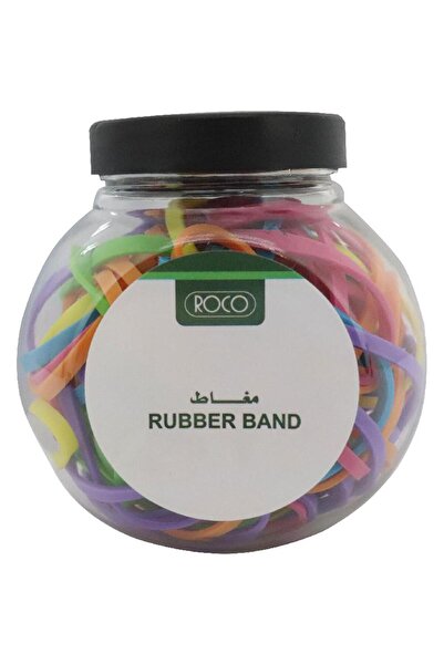 Roco أشرطة مطاطية - 50.3 مم، ألوان متنوعة، عبوة 40 جرام