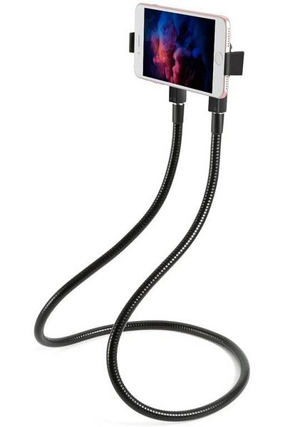 Generic Multi-purpose neck phone and tablet holder - black