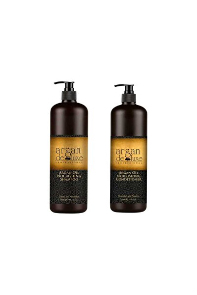 argan de luxe أرغان ديلوكس شامبو مغذي بزيت الارجان المغربي العضوي النقي 1000م...