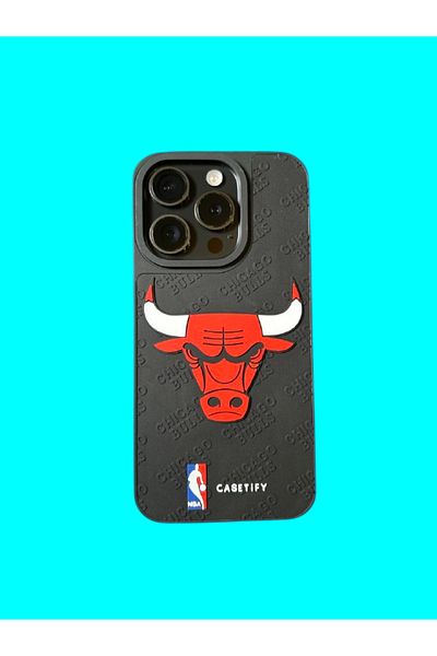 Chicago Bulls Chicago Bulls phone case compatible with iPhone 16 PRO MAX, black