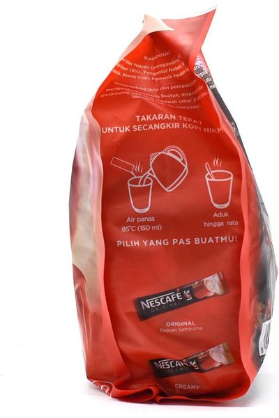 Nescafe 3 In 1 Original Soluble Ground Coffee Beverage, 30 x 17.5 g