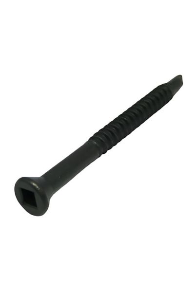 ACE Square Flat Head Self Tapping Trim Screws Black No.6 x 1-5/8inch