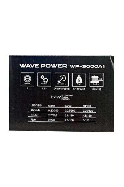 Okuma Wave Power WP-3000A1 Spin Olta Makinesi