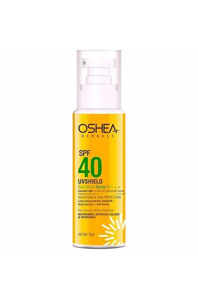 Oshea Herbals UV Shield Sun Block Spray SPF 40 120 ml