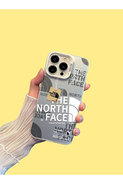 THE NORTH FACE Husa The North Face, compatibil cu iPhone 14 PRO, Argintiu