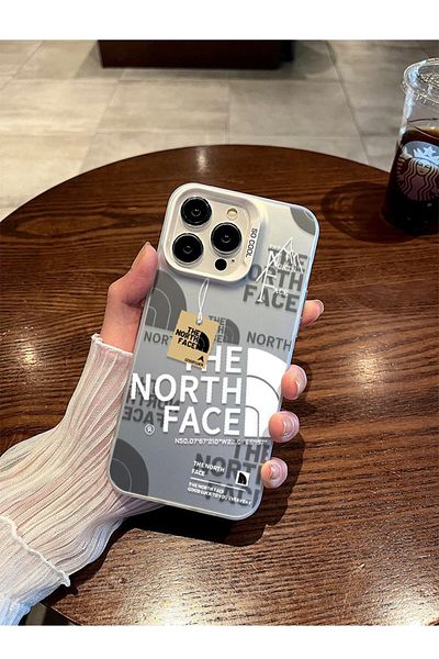 THE NORTH FACE Husa The North Face, compatibil cu iPhone 13 Pro, Argintiu