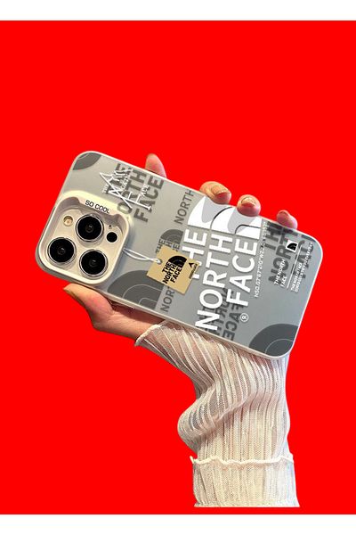 THE NORTH FACE Husa The North Face, compatibil cu iPhone 14 PRO MAX, Argintiu