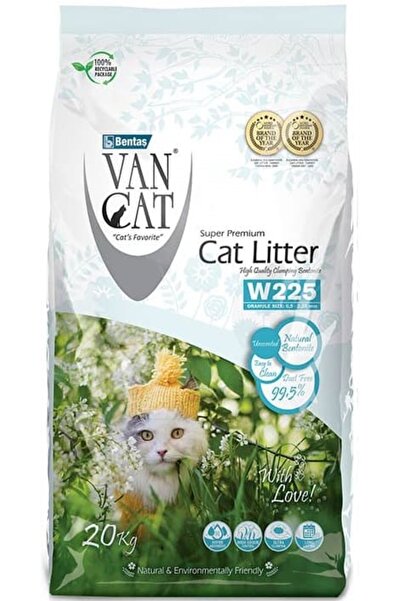 Vancat Van Cat White Compact Clumping Natural 20Kg Cat Litter