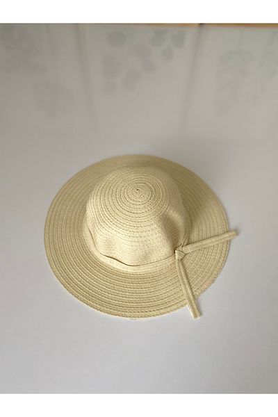 Petek Collection Children's Straw Beach Hat (3-9 Years)