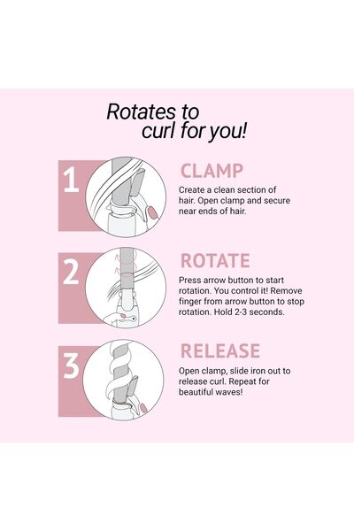 BEACH WAVER Beachwaver Rotating Curling Iron - Midnight Rose