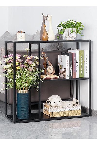 sharpdo Sharpdo 3-Layer Metal Console Table, Foyer Table