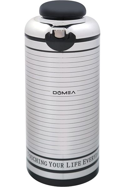 DOMEA Stainless Steel Vacuum Drink Flask, Heat Insulated Thermos, Leak Proof, For Tea, Coffee & Wate