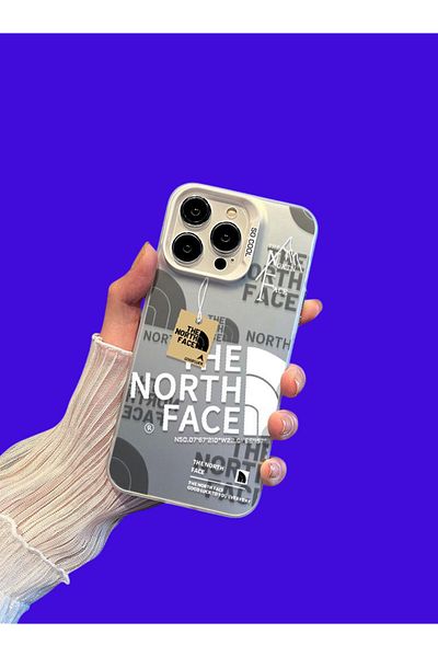 THE NORTH FACE Husa The North Face, compatibil cu iPhone 13 PRO MAX, Argintiu