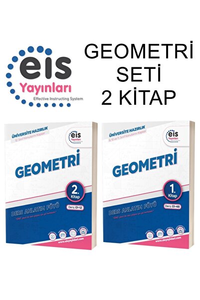 eis Yayınları Eis YKS DAF Geometri 1-2 Set (2 Kitap) Yeni Mavi Seri Ders Anla...