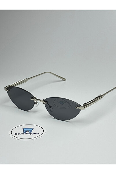 BluePepper Cartyy V4 Black Sunglasses Cateye Frame 60-18-143 Ekartman