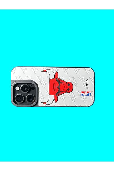 Chicago Bulls Chicago Bulls phone case compatible with iPhone 16 PRO MAX, black