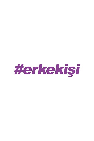 Reysa Tasarım # Male Car Sticker 17X17 cm Purple