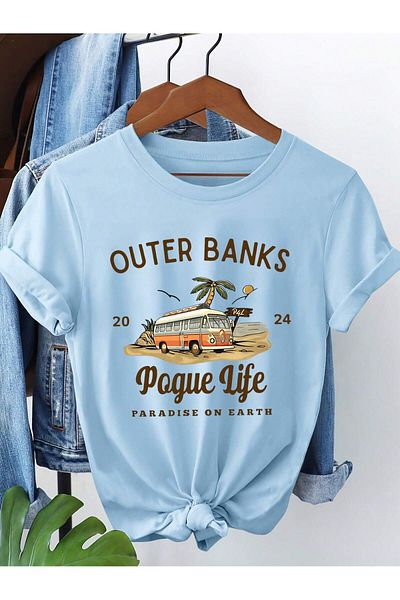 DAXİS Sportwear Company Μπλουζάκι UNISEX με στάμπα με λαιμόκοψη