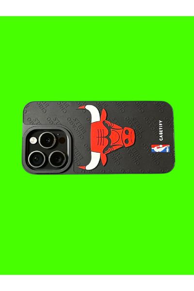 Chicago Bulls Chicago Bulls phone case compatible with iPhone 16 PRO, black