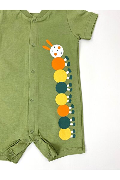 bebekyol Summer Baby Rompers with Caterpillar Figure