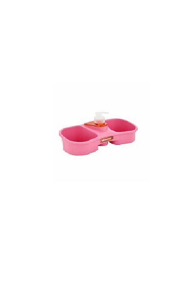 Generic Plastic soap pump with two basins