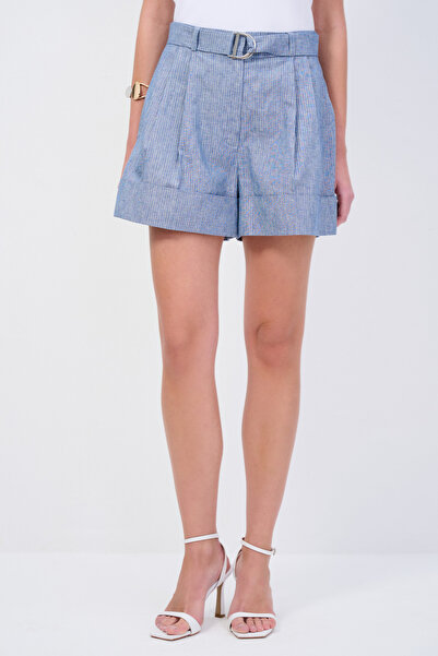 Love My Body Moda Tutkusu Pile Detaylı Şort