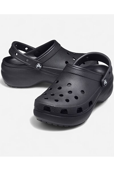 Crocs Classic Platform Clog W Kadın Siyah Terlik 206750001