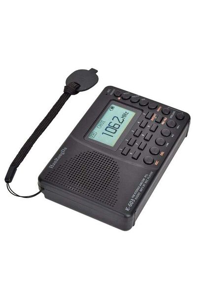 Generic USB MP3 Portable Digital Recorder Radio HRD-603 Black
