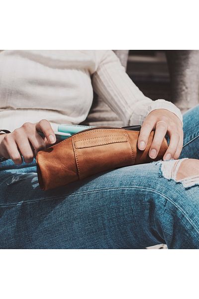 The Chesterfield Brand Pen Holder, , Made of Genuine Leather, Lea