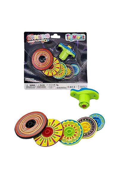 dalimag Jucarie Interactiva Titirez cu 5 Cercuri, Multicolor