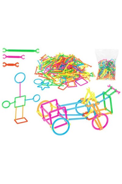 dalimag Set, 300 betisoare, jucarie, betisoare interactive, multicolor, model...