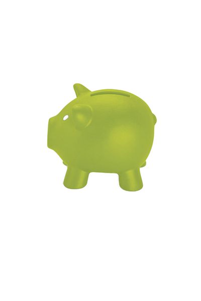 dalimag Jucarie pentru copii pusculita porcusor, verde, PVC reutilizabila, 69 x 73 x 89 mm