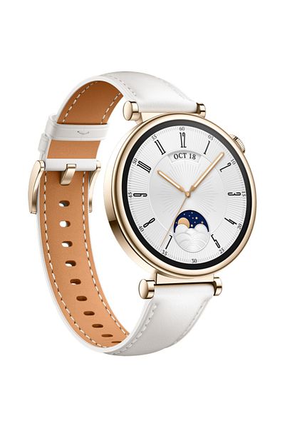 Huawei Ceas Smartwatch Huawei Watch GT 4, 41mm, Bluetooth, SpO2, White Leather