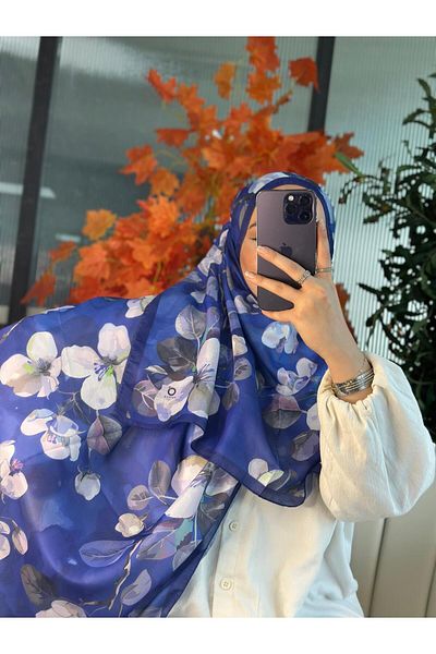 Oxygen Scarfs Wild Rose Cotton Silk Shawl-10007
