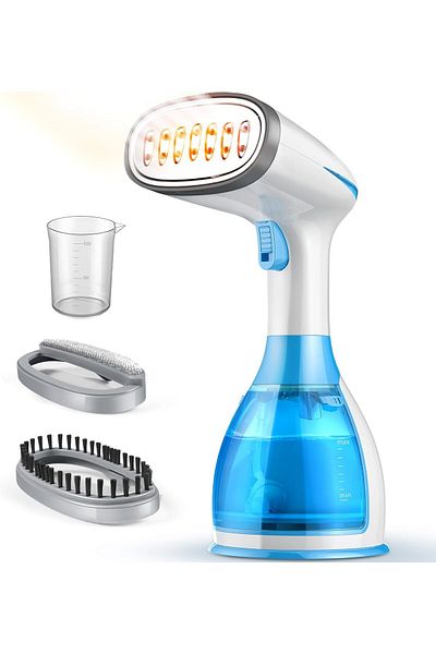 fulina 15 second heat up handheld iron with large 300ml water tank and 3 continuous steam modes