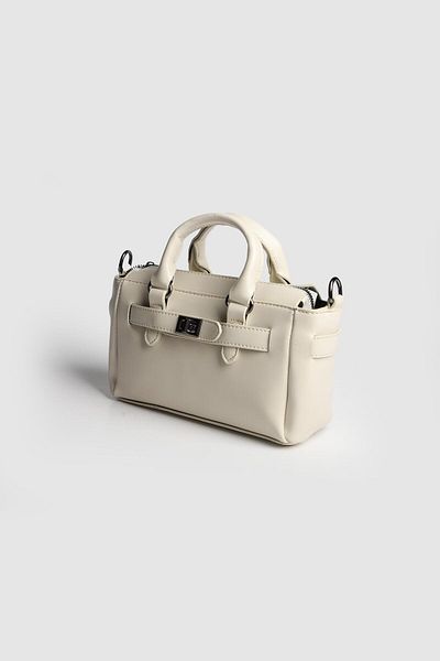 La La'Graccio Paris La'Graccio Paris Cabe pentru femei și geantă crossbody cremă