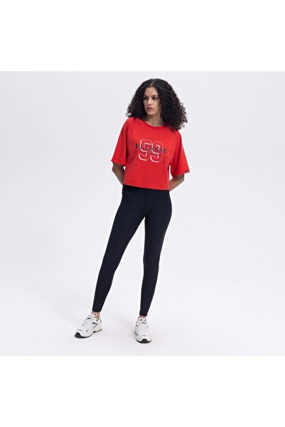Ellesse Women's Red T-Shirt – Ef443-Rd