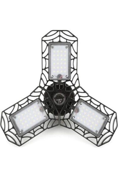 HOZRO LED lamp with 3 movable arms, HOZRO, power 30W, 36 LEDs, Bulb Lighting for indoor Garage/Depot