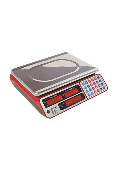CAMRY Commercial Grocery Scale Red 35.5 x 23.5centimeter