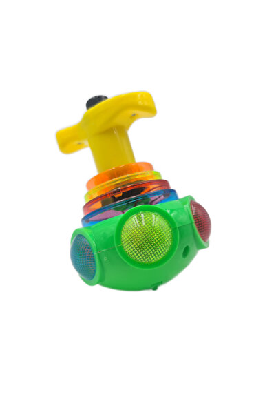 dalimag Jucarie Titirez Automat, Muzica, Joc de Lumini, Model Nava Extrateres...