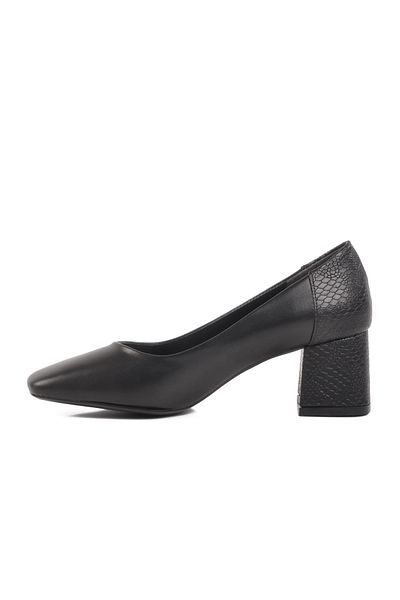 AYAKMOD Black Women's Heeled Shoes 312352 Z