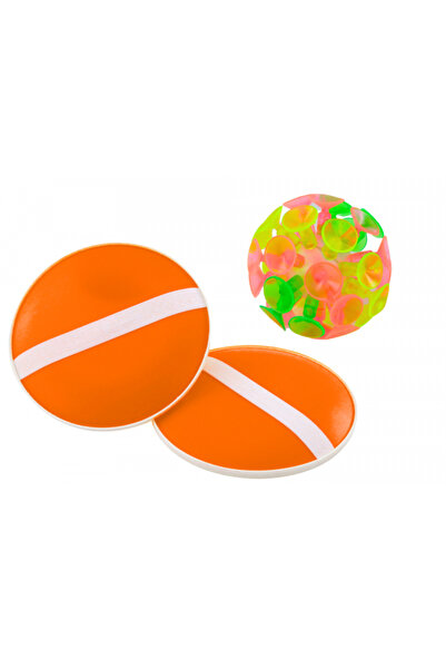 dalimag Set Minge cu Ventuze, Palete Pentru Prins Mingea, Albastra, 15 cm