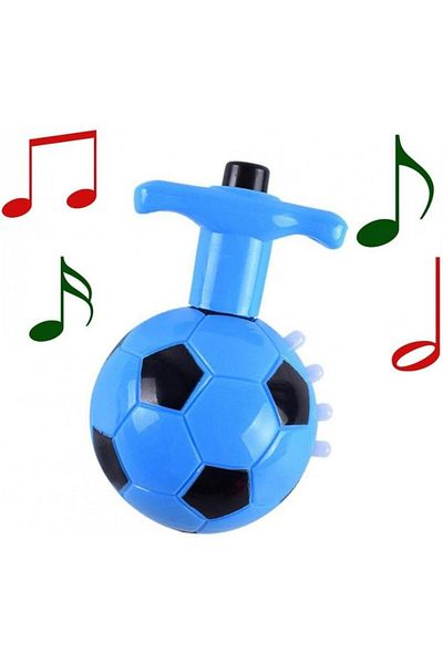 dalimag Jucarie Titirez Automat, Model Minge Fotbal, Muzica, Joc de Lumini, portocaliu