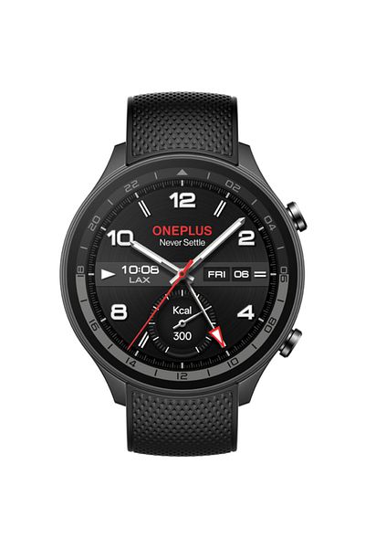 Oneplus Smartwatch OnePlus Watch 2R, 46mm, GPS, NFC, Bluetooth, Wi-Fi, Gunmetal Gray